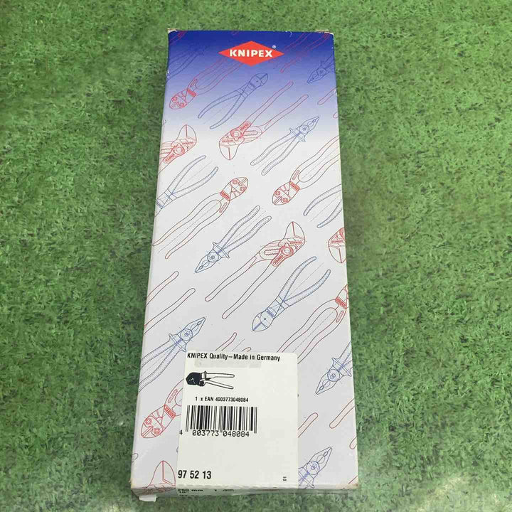 【未使用品】KNIPEX社 9752-13 圧着ペンチ 250㎜ 9752-13