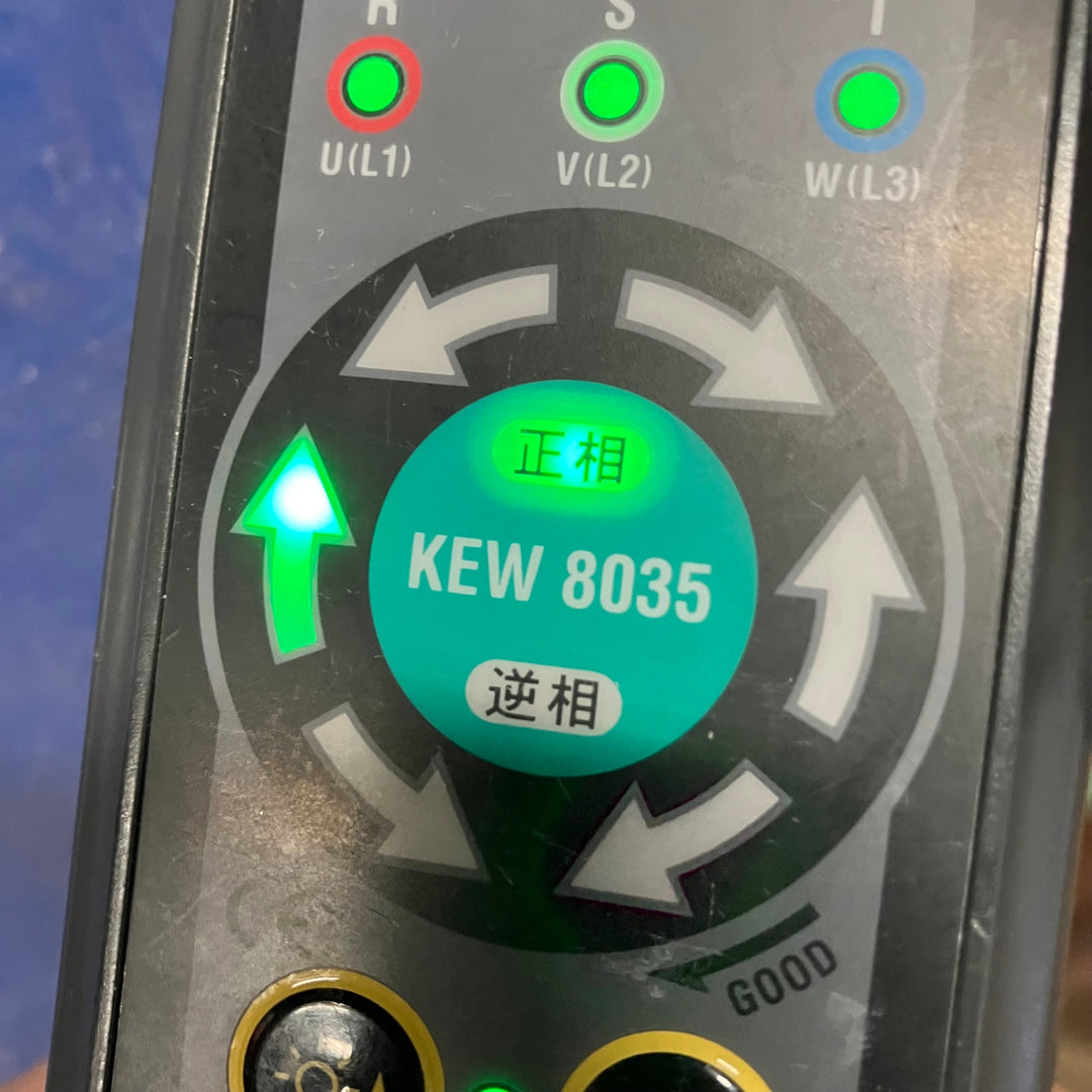 〇共立電気計器(KYORITSU) 非接触検相器 KEW8035【所沢店】