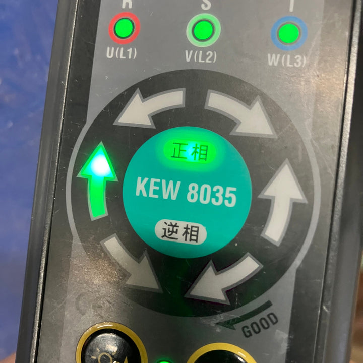 〇共立電気計器(KYORITSU) 非接触検相器 KEW8035【所沢店】