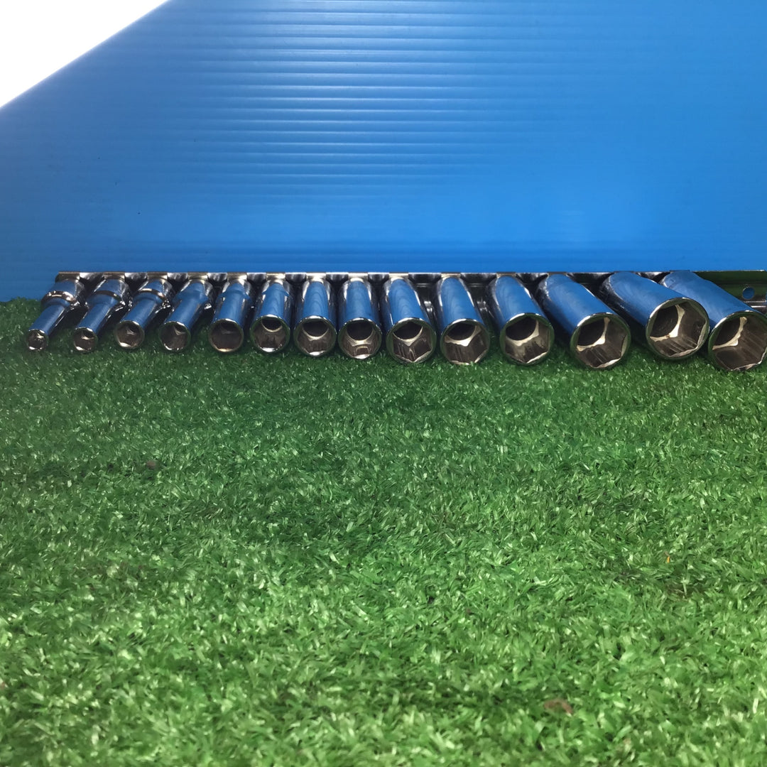 【中古品】マックツール(MACTOOLS) 3/8sqソケットセット SXGM146BR 6㎜~19㎜ 14個セット【岩槻店】