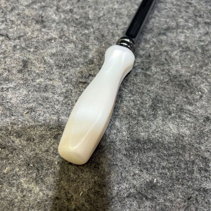 ▼スナップオン/Snap-on 3/8drスイべルヘッドラチェット 差込角:3/8 FHNFD100 旧グリップ パールホワイト【桶川店】