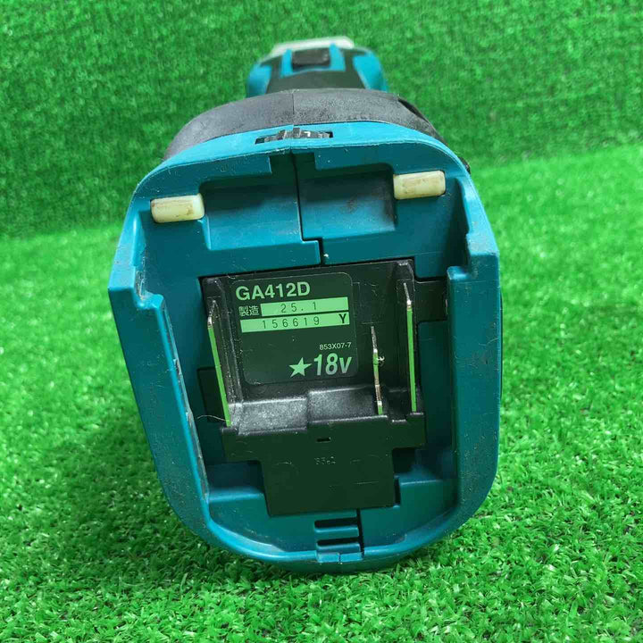 ★マキタ(makita) 100mmコードレスディスクグラインダ GA412DZ【川崎店】