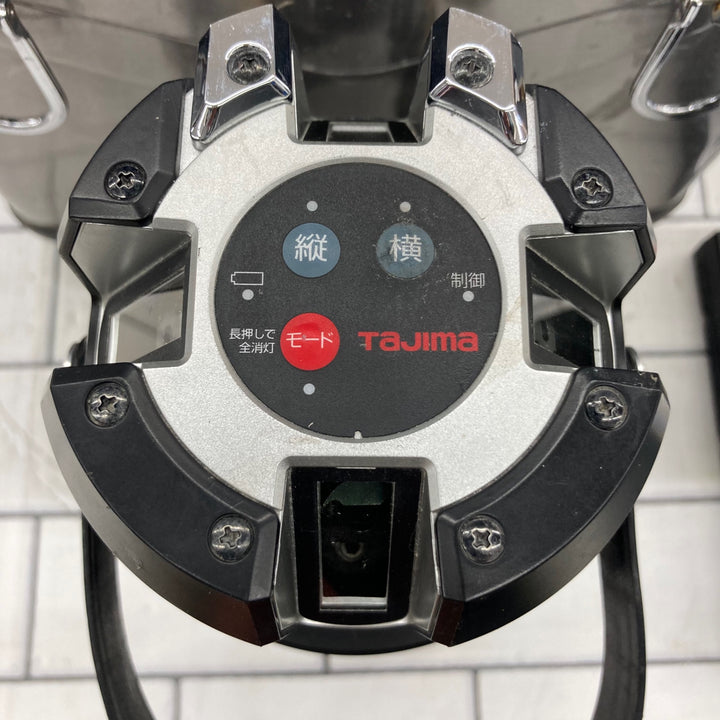 〇タジマ(Tajima) ナビゼロブルーレーザー墨出し器 電子整準(センサー) 矩十字・横全周 ZEROBLS-KJC【所沢店】