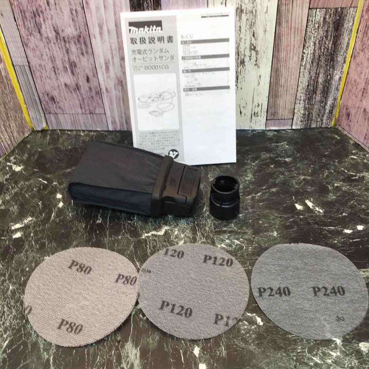 ★マキタ(makita) 充電式ランダムオービットサンダ BO001CGZ【八潮店】