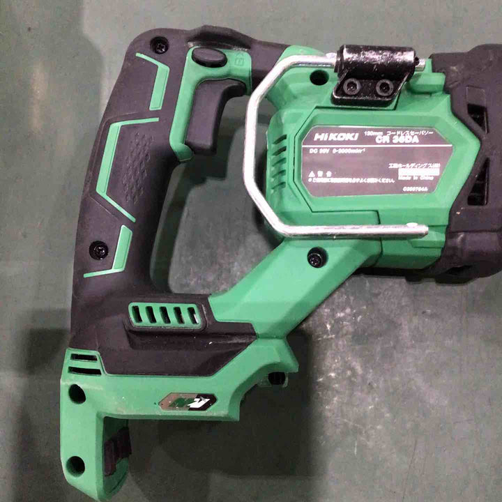 ★ハイコーキ(HIKOKI ※旧:日立工機) コードレスセーバーソー CR36DA(NN)【川口店】