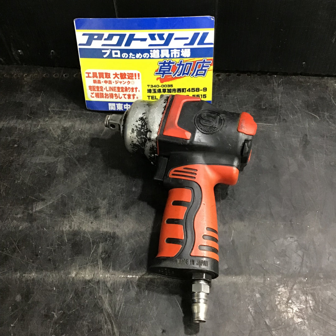 信濃機販 エアインパクトレンチ SI-1600B(S)ULTRA/【草加店】