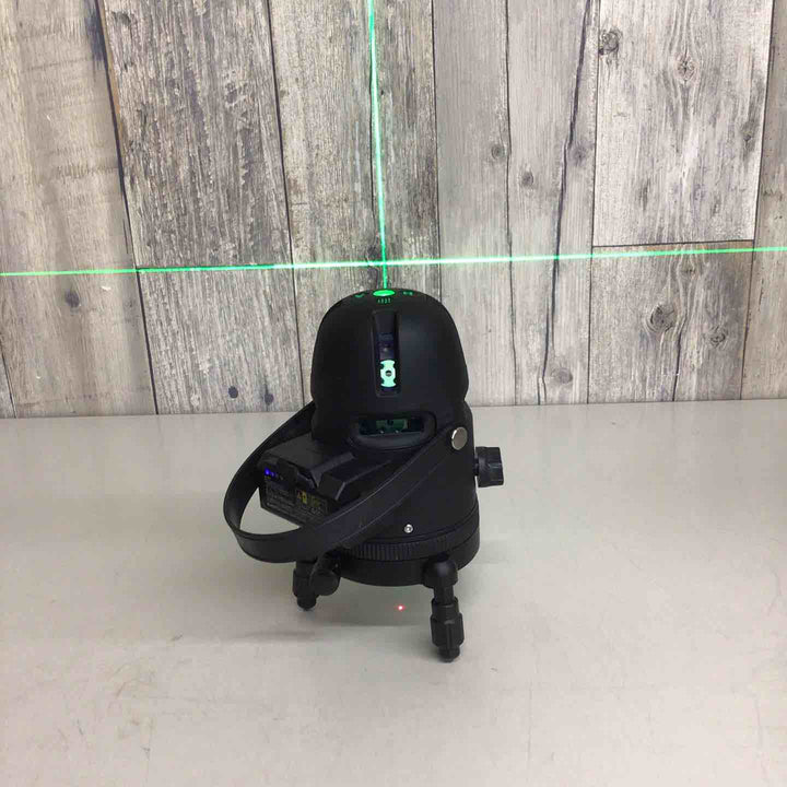 【中古品】◇VOICE レーザー墨出し器 フルライングリーンレーザー Model-G8 バッテリー2個 受光器三脚なし【戸田店】