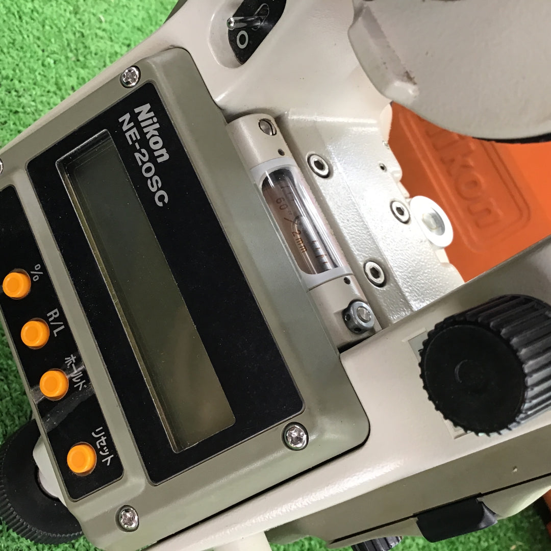 ニコン デジタルセオドライト NE-20SC  ジャンク品 電池液漏れ 動作未確認【桶川店】
