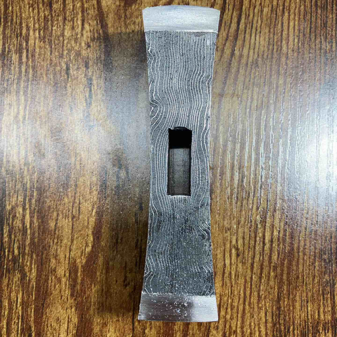 【未使用品】道心斎 正行 鋼付 木目 クロ 角 玄能 120匁 直筆サイン ハンコ入り 【戸田店】