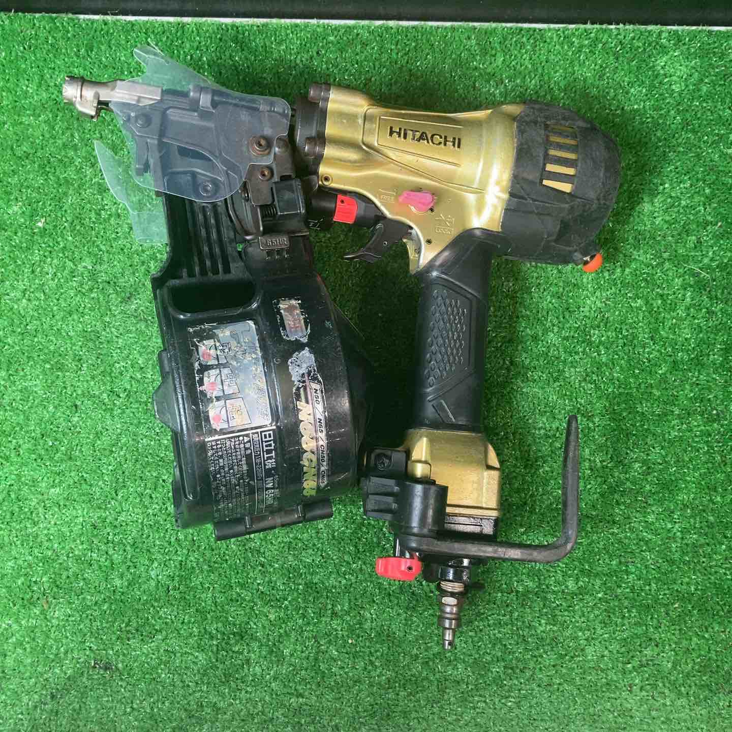☆ハイコーキ(HIKOKI ※旧:日立工機) 高圧エア釘打ち機 NV65HR(S 