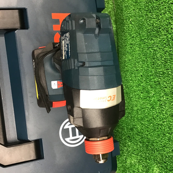 〇BOSCH(ボッシュ)  コードレスインパクトドライバー・レンチ GDX18V-EC 2.0Ahバッテリー4個付き!【桶川店】