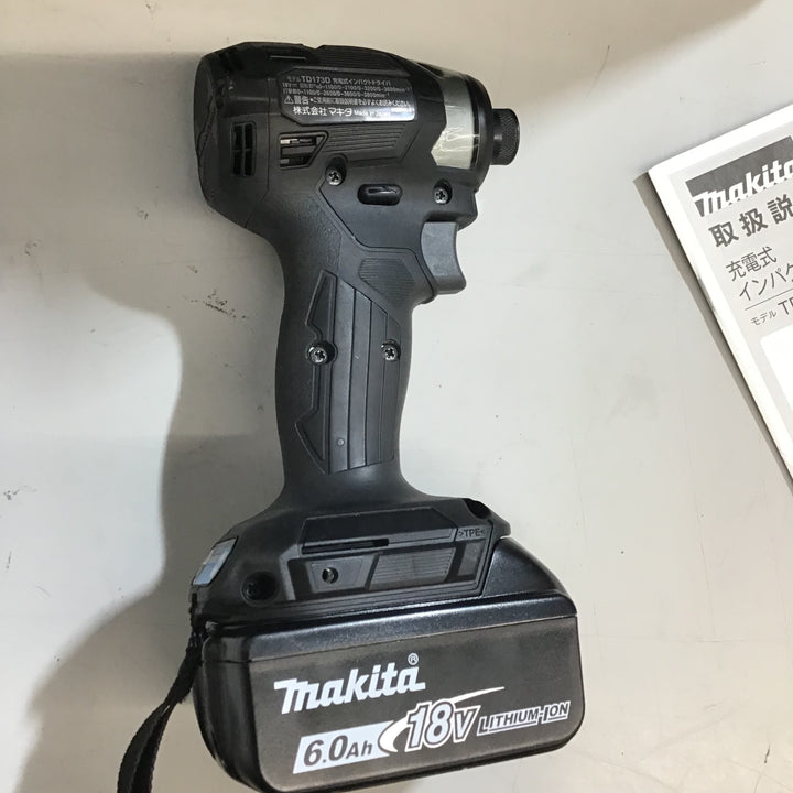 【中古品 美品】★マキタ makita 18V コードレスインパクトドライバー TD173DRGXB 【戸田店】