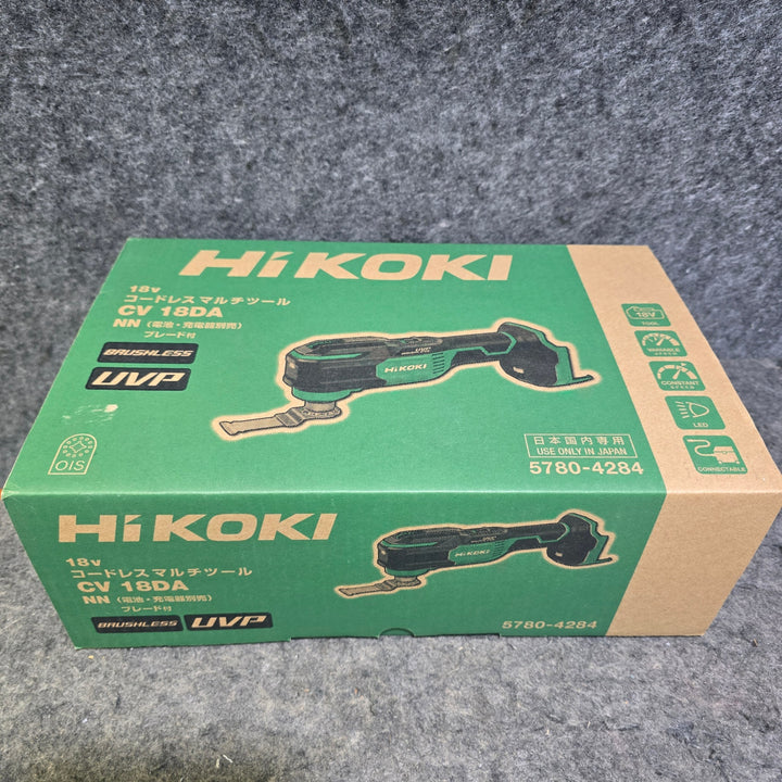 【特別特価!未使用品】ハイコーキ(HIKOKI ※旧:日立工機) コードレスマルチツール CV18DA(NN)【桶川店】