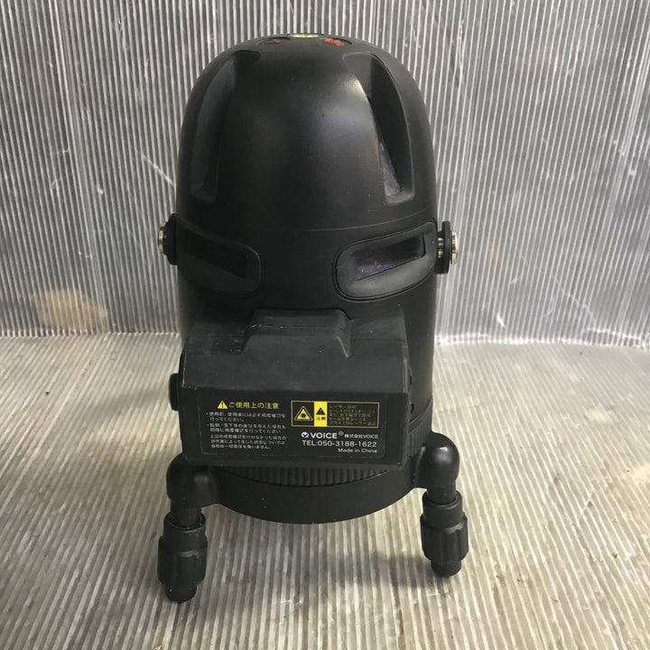 VOICE レーザー 墨出し器 Model-R5【中古品】