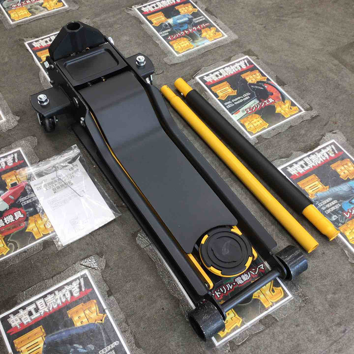 大自工業 メルテック 2t油圧超低床 ガレージジャッキ エクストラハイリフト MP-20T【川崎店】