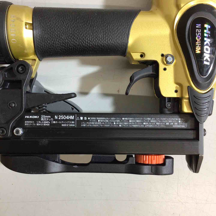 ★ハイコーキ(HIKOKI ※旧:日立工機) 高圧エアタッカ N2504HM【戸田店】