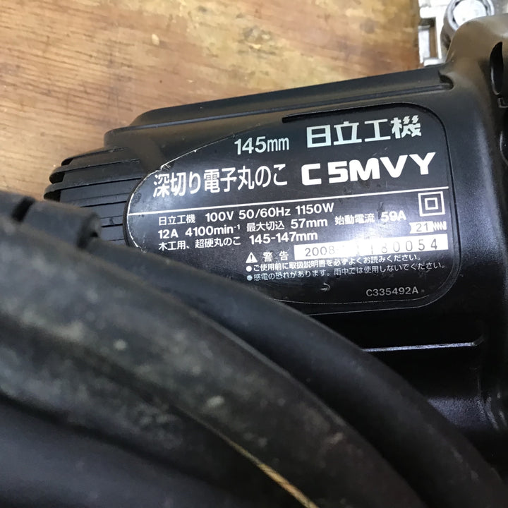 ★ハイコーキ(HIKOKI ※旧:日立工機) 深切り電子丸のこ C5MVY【柏店】