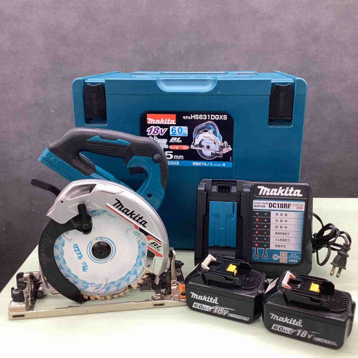 ★マキタ(makita) コードレス丸のこ HS631DRGX【越谷店】