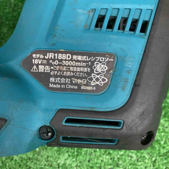※※備考欄要確認※※ ☆マキタ(makita) コードレスレシプロソー 本体のみ JR188DZ【桶川店】