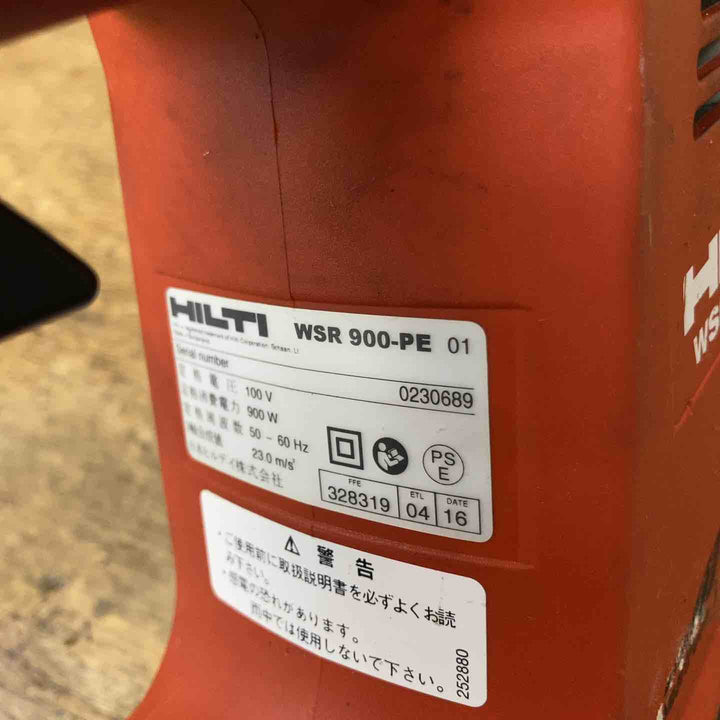 ◇ヒルティ(HILTI) セーバソー(レシプロソー) WSR900-PE【柏店】