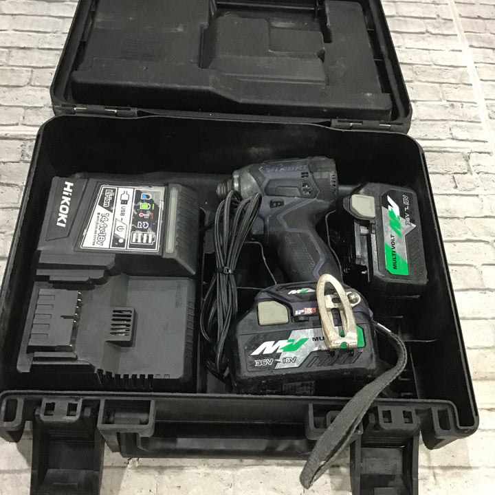 ★ハイコーキ(HIKOKI ※旧:日立工機) コードレスインパクトドライバー WH36DC(2XPSZ)(D)【越谷店】