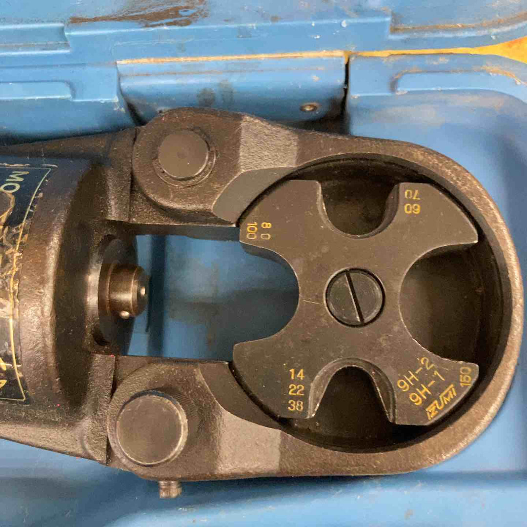 泉精器(IZUMI) 手動油圧式圧着工具 9H-2【川崎店】