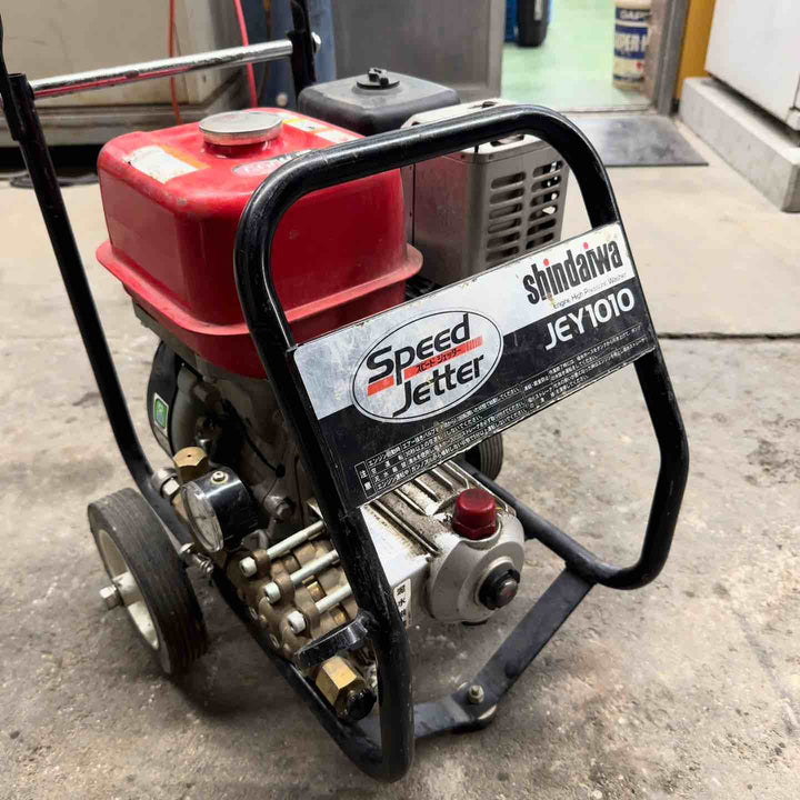 【ジャンク品・店頭受取り限定】 新ダイワ エンジン高圧洗浄機 パイプフレーム JEY1010 ※要備考確認※ 【桶川店】