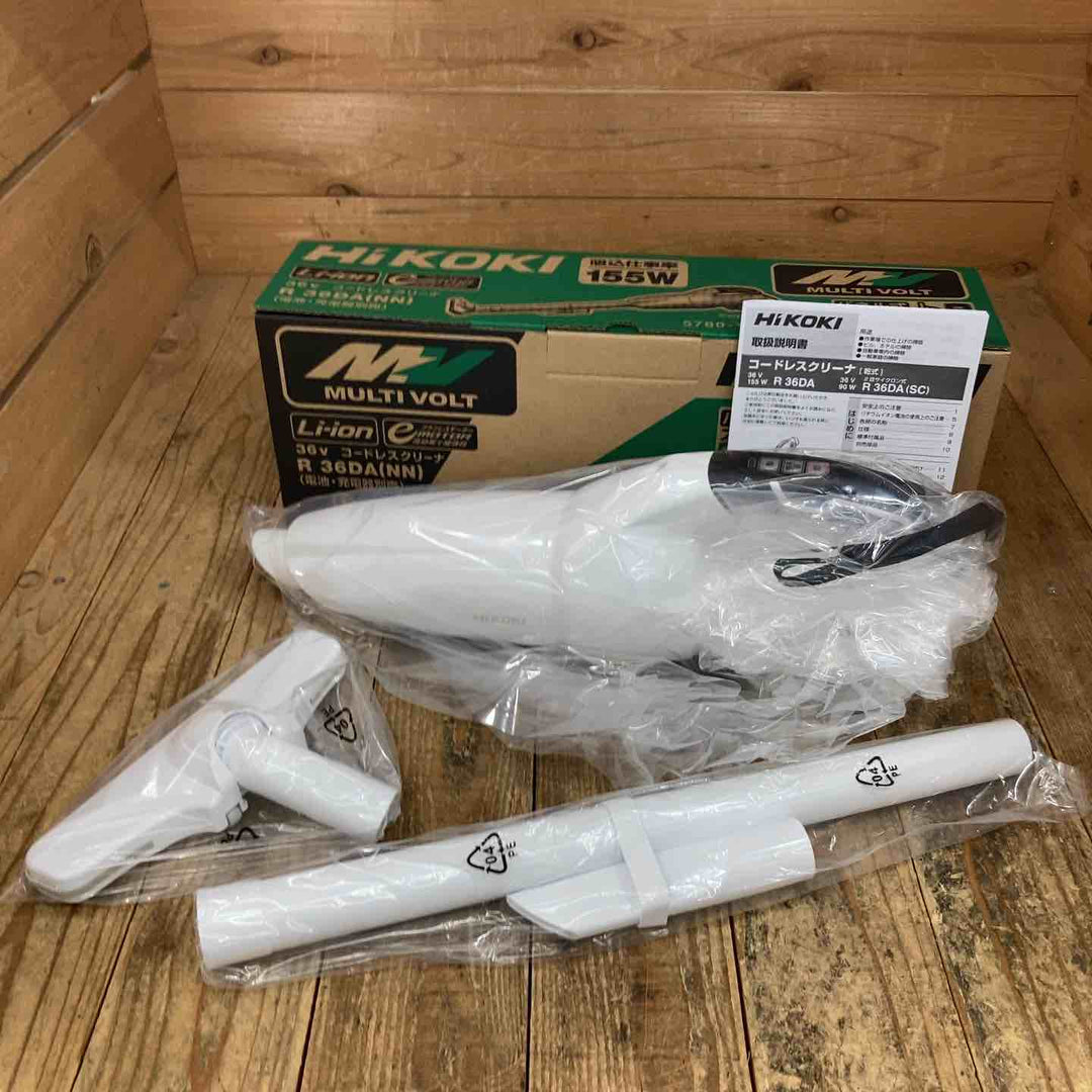 ★ハイコーキ(HIKOKI ※旧:日立工機) コードレスクリーナー R36DA(NN) 本体のみ【所沢店】