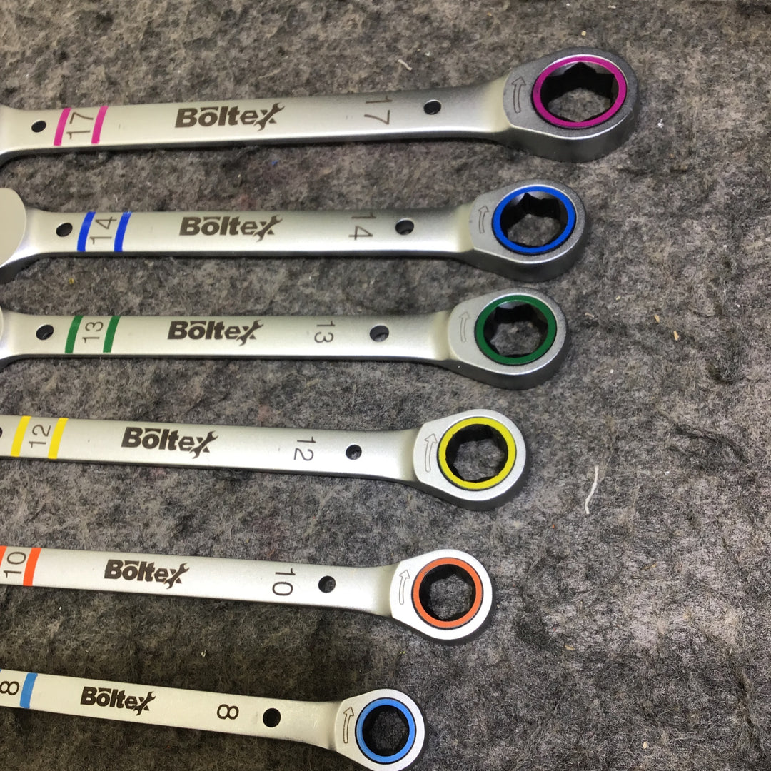 Boltex 6BS-SS 6本組(8/10/12/13/14/17mm) サクラレンチ スタンダード【桶川店】