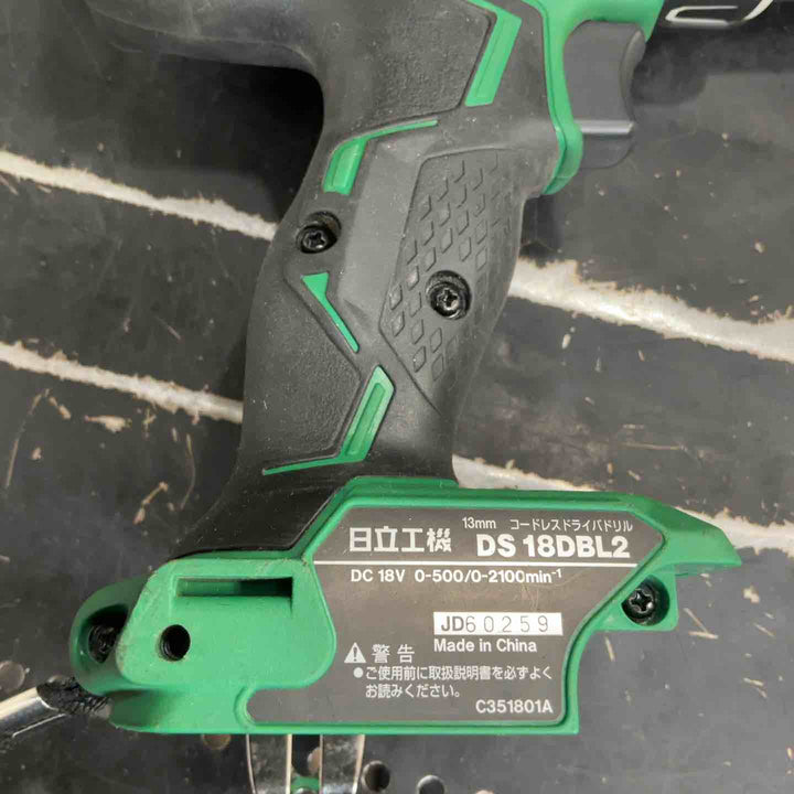★ハイコーキ(HIKOKI ※旧:日立工機) コードレスドリルドライバー DS18DBL2(2LYPK)【草加店】