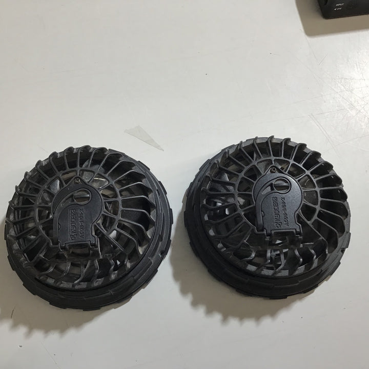 【中古品】BURTLE バートル エアークラフト ファンユニット アーバンブラック AC08-2 64 F 22Vリチウムイオンバッテリー マットブラック AC08 78 F セット品【戸田店】