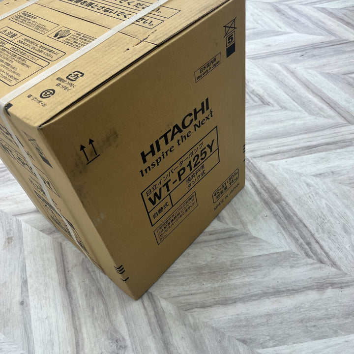 日立 WT-P125Y タンク式 浅井戸用インバーターポンプ「圧力強(つよし)くん」 単相100V 自動ポンプ 【越谷店】