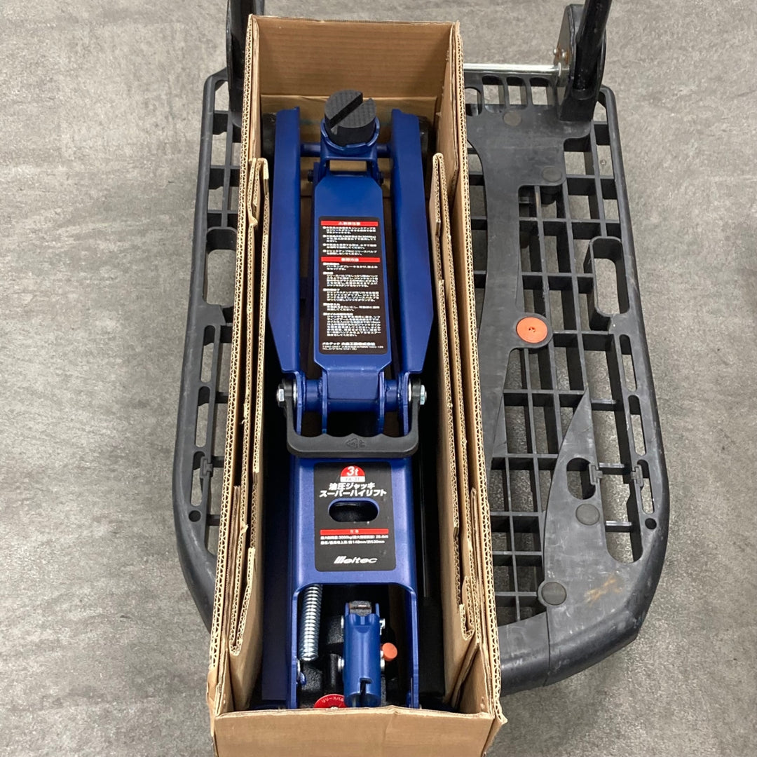 ▼大自工業 メルテック 3t油圧ジャッキ スーパーハイリフト FA-31【川崎店】