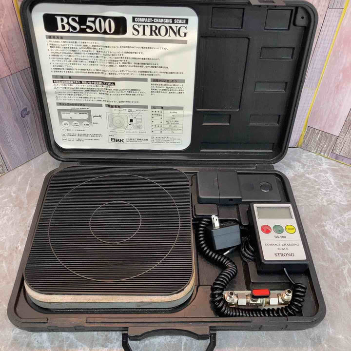 ◇BBK(文化貿易工業) チャージングスケール BS-500【八潮店】