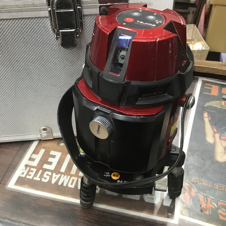 〇タジマ(TAJIMA) レーザー墨出し器 NAVIゼロセンサーKJC 矩十字・横全周 ZEROSN-KJC 追尾【草加店】
