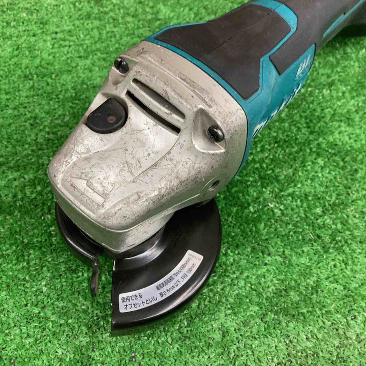 ★マキタ(makita) 100mmコードレスディスクグラインダ GA408DZ BL1860B1個付き 【桶川店】