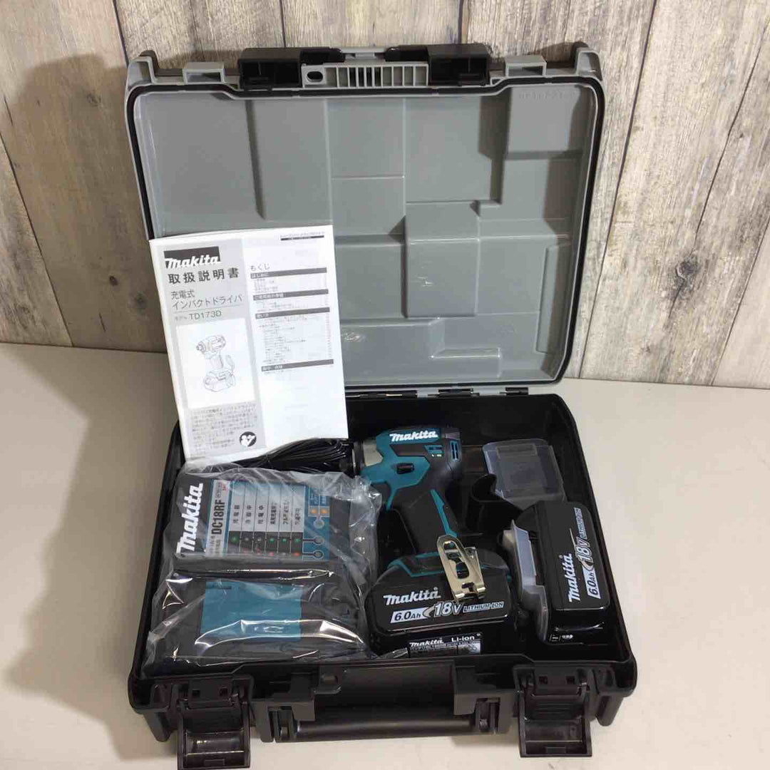 ★マキタ(makita) コードレスインパクトドライバー TD173DRGX ブルー【戸田店】