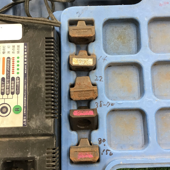 泉精機	充電式圧着工具(本体+充電器+コマ) バッテリ無し REC-1520FMH?型番不明【桶川店】
