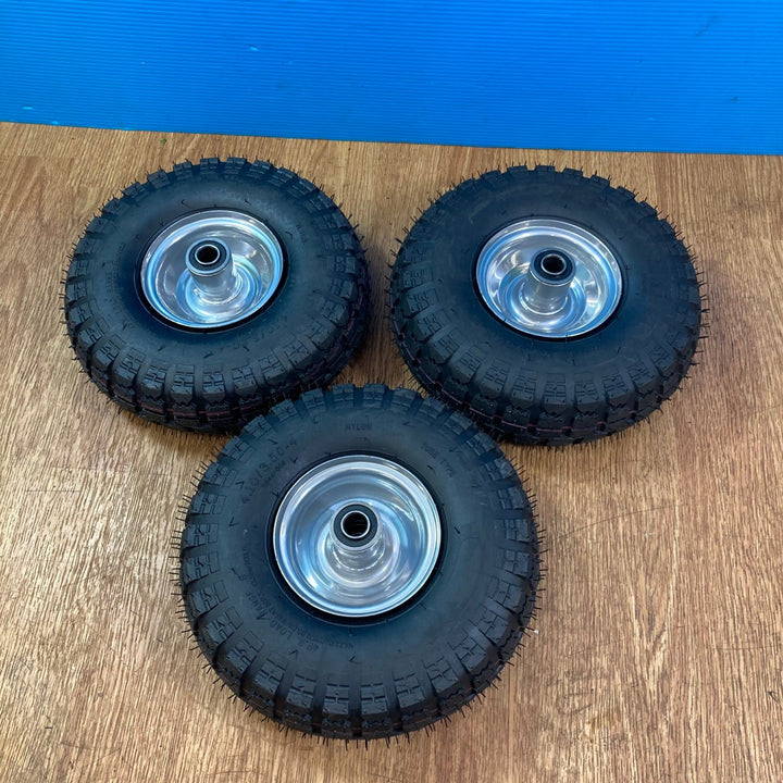 タイヤ3本セット 4.10/3.50-4 穴径16mm【岩槻店】