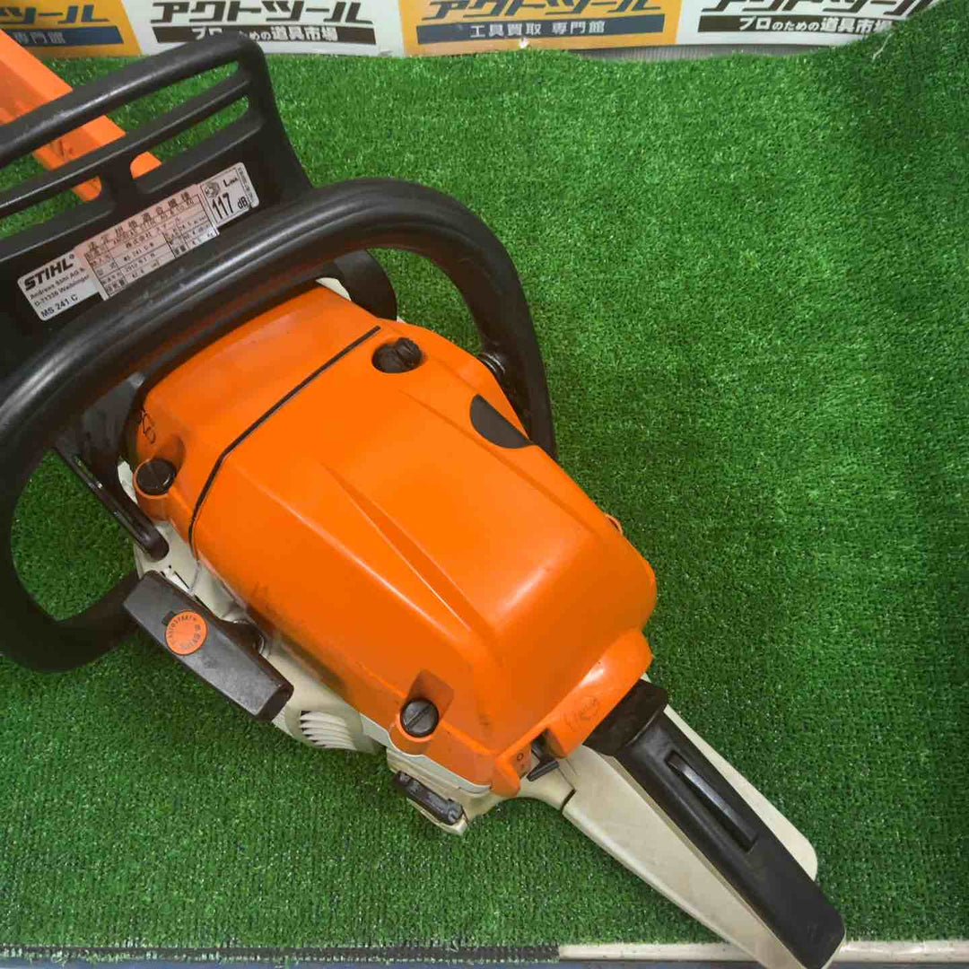 スチール STIHL エンジンチェーンソー MS241 C-M【草加店】