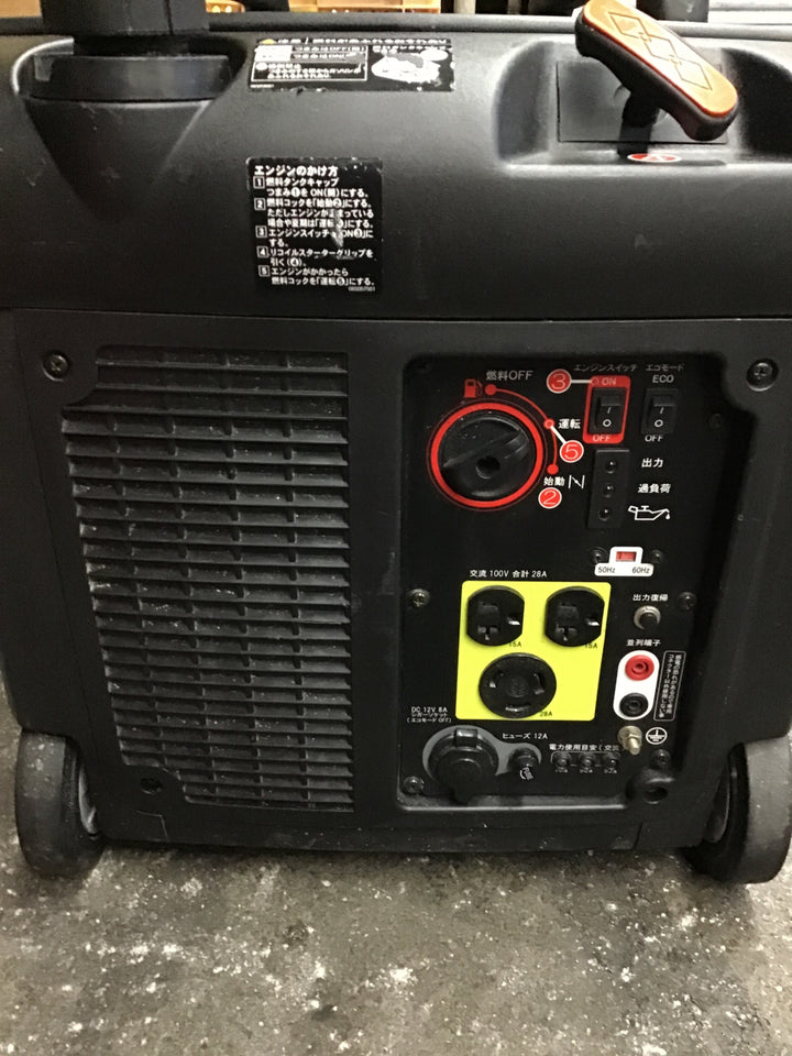 【売り切りセール!中古・店頭受取り限定】☆工進 インバーター発電機 GV-28i 大型発電機 【桶川店】