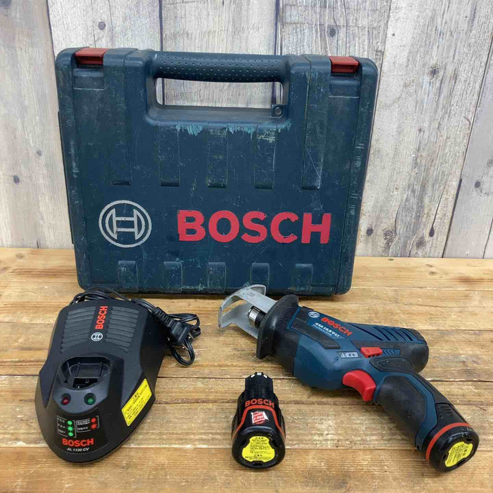【中古品】 ボッシュ(BOSCH) 10.8V コードレスセーバーソー GSA10.8V-LI フルセット品 動作良好!! 【代引きOK】