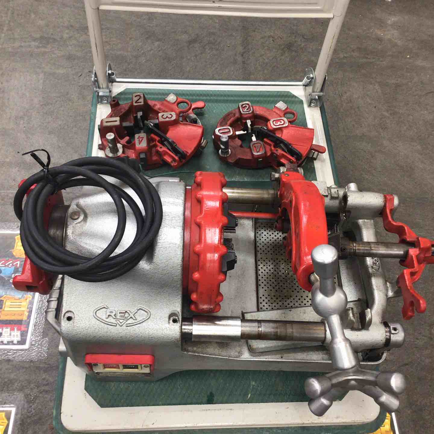 店頭受取り限定】◇レッキス(REX) ねじ切り機 N50A3 N50AIII