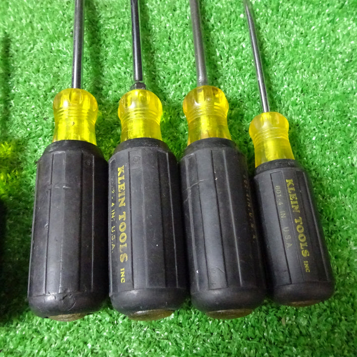 クラインツール/KLEIN TOOLS プラスドライバー 10本、マイナスドライバー 4本 計14本セット T-603 601? 型番不明 【岩槻店】