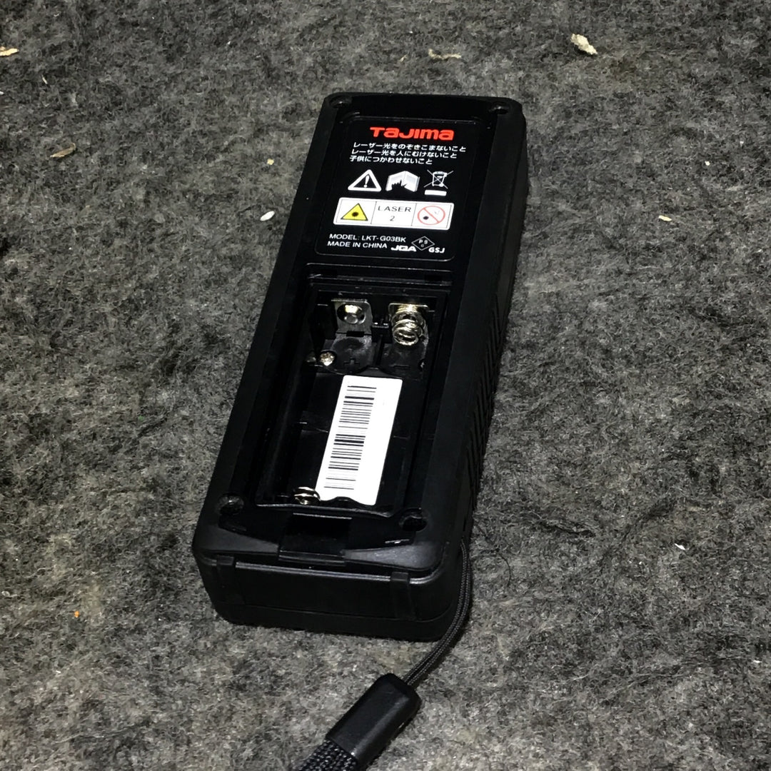 【中古品】TJMデザイン レーザー距離計 LKT-G03BK PSC認定取得品 ブラック【桶川店】