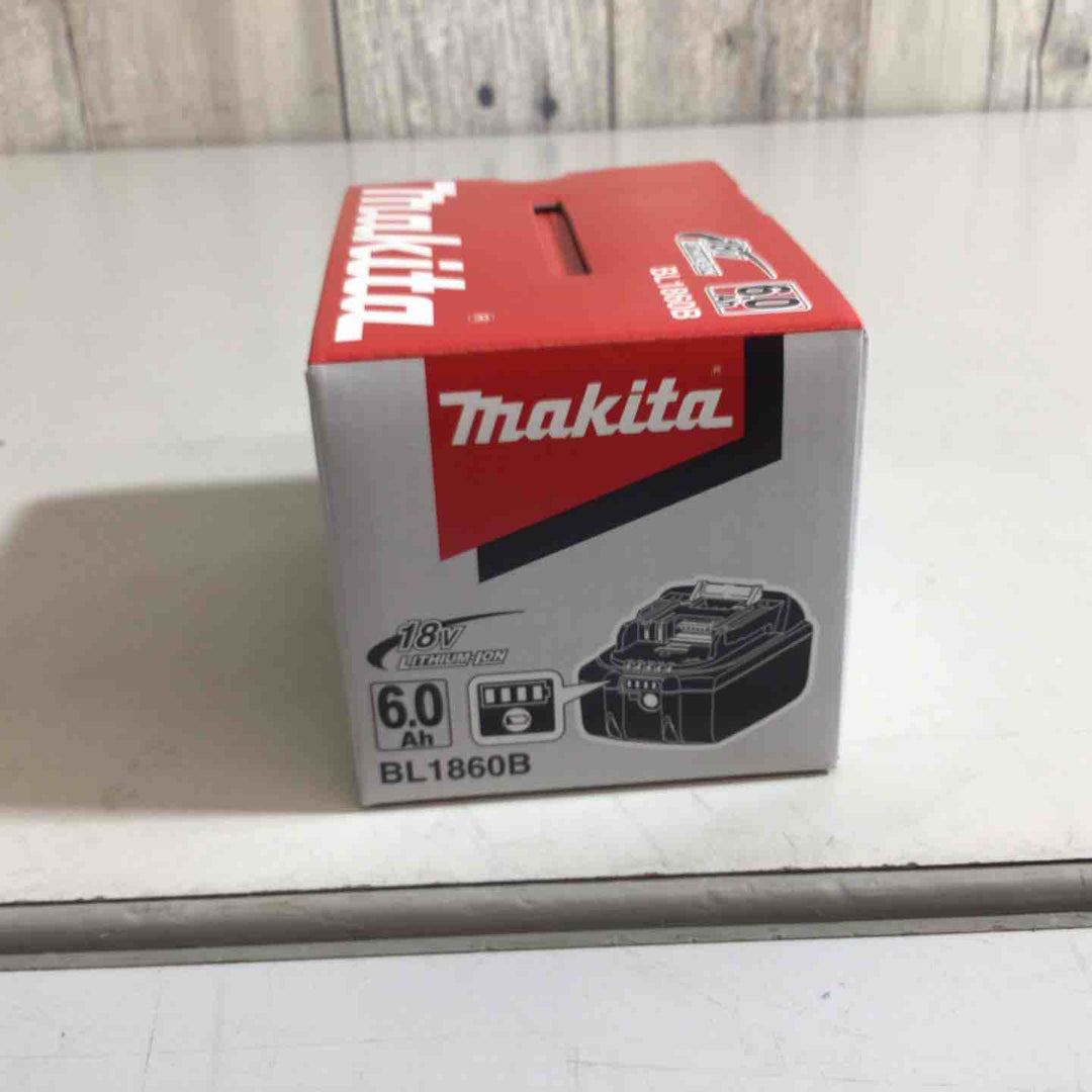 【未使用品】★マキタ(makita) リチウムイオンバッテリー 18V/6.0Ah BL1860B【戸田店】