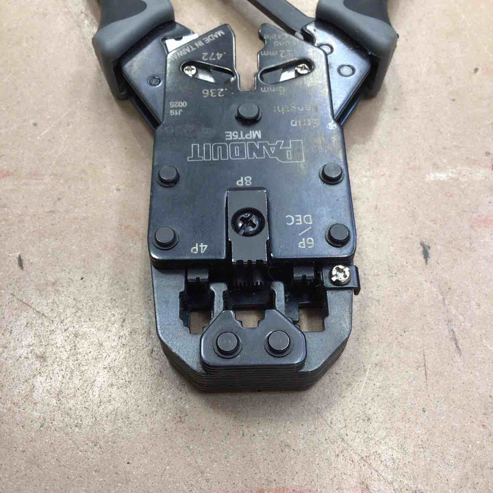 ◇パンドウイット(PANDUIT) モジュラプラグ圧着工具 マルチタイプ MPT5E【草加店】