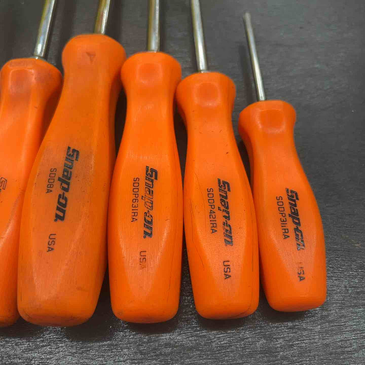 スナップオン(Snap-on)ドライバーセット7本セット プラス マイナス SDD8A 6A 4A 2A SDDP63IRA 42IRA 31IRA【越谷店】