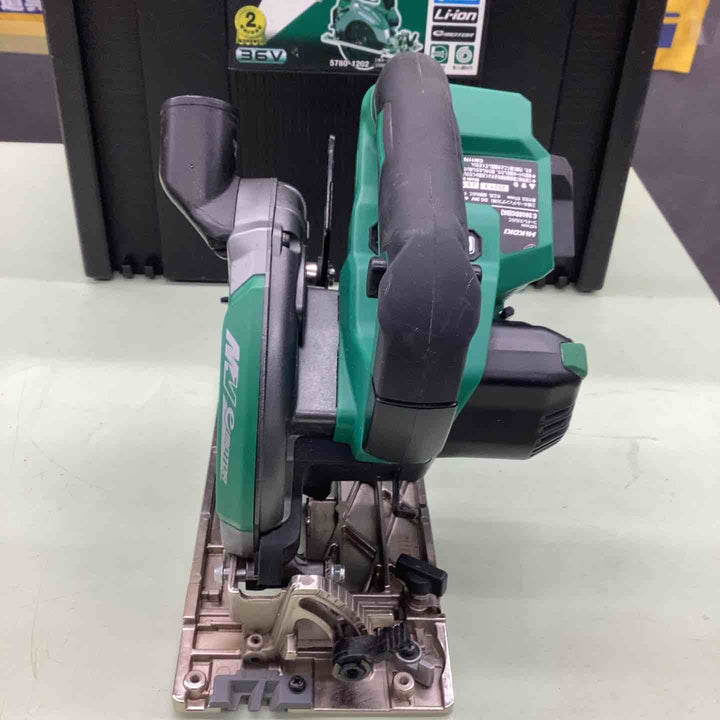 ★ハイコーキ(HIKOKI ※旧:日立工機) コードレス丸のこ C3605DC(SK)(2XPS)【越谷店】