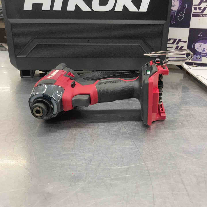 ★ハイコーキ(HIKOKI ※旧:日立工機) コードレスインパクトドライバ スコーピオンレッド WH36DD(2XHRSZ)【所沢店】